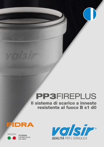 VALSIR - Listino PP3 Fireplus